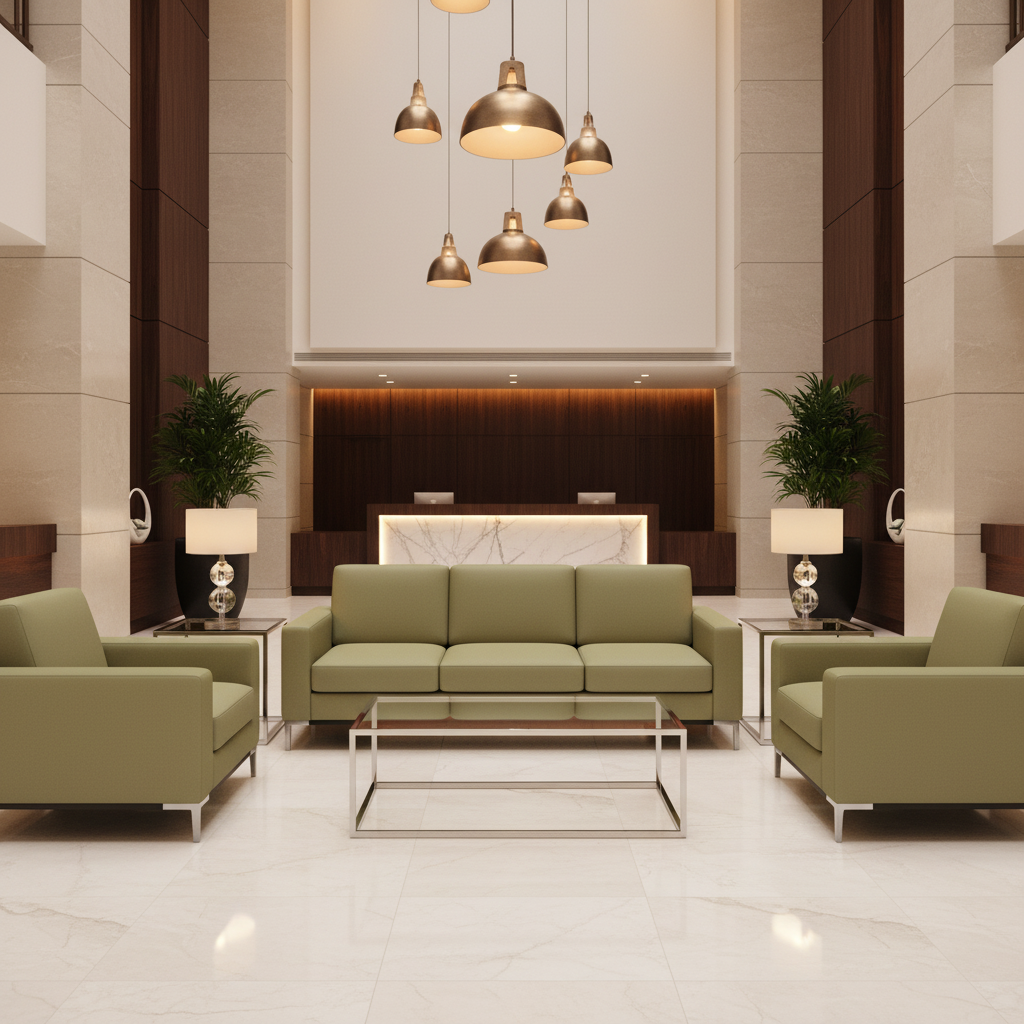 Maho Bay - Spring Upholstered Sofa | Architectural Fabrics