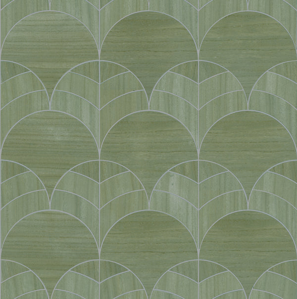 Sands Point-Flint Wood Veneer Wallcovering | Phillipe Romano