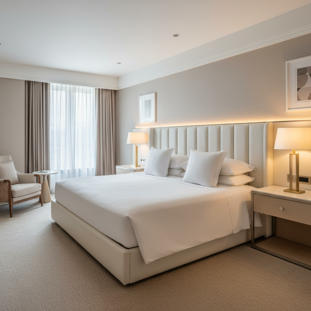 Pearisburg White Upholstered Headboard | Architectural Fabrics