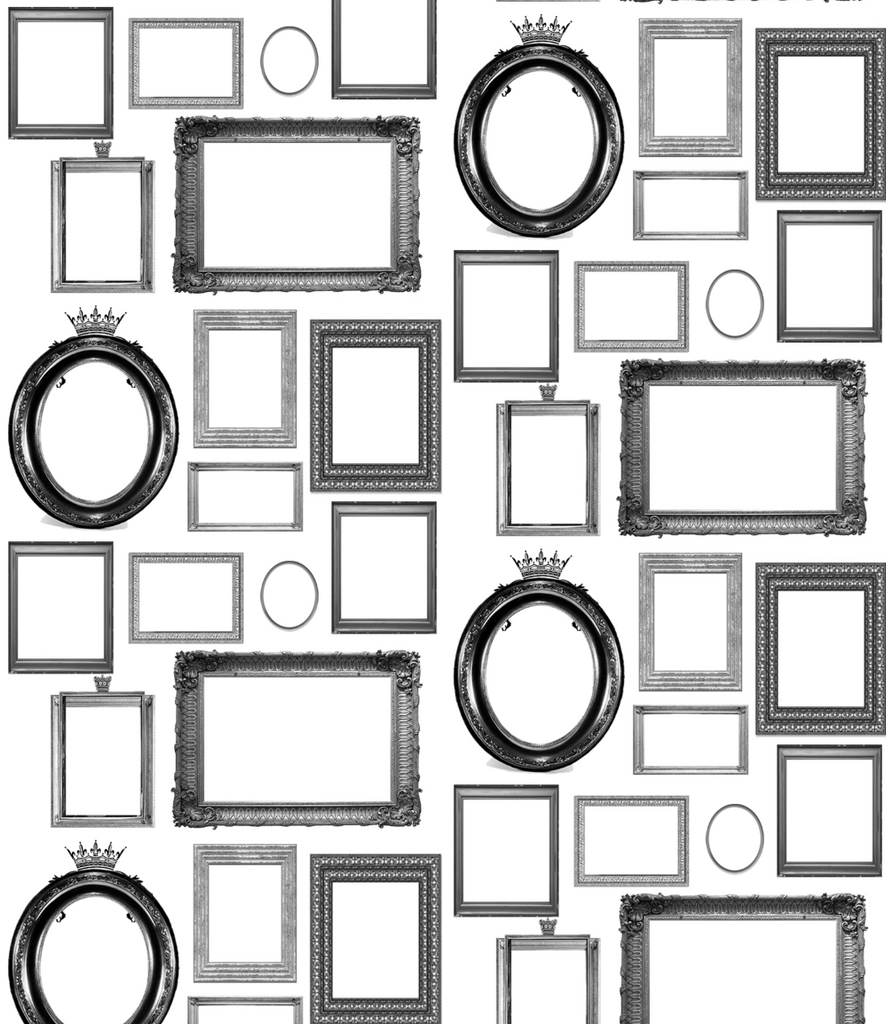 Familjen - Swedish Picture Frames Wallcovering | DW Bespoke Studios