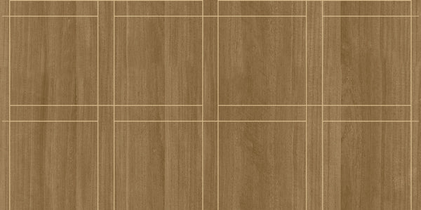 Kittery Point-Bronze Wood Veneer Wallcovering | Phillipe Romano