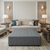 Puerto Plata - Neptune Upholstered Ottoman | Architectural Fabrics