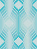 Retro Chic Blue Wallcovering | AS Creation