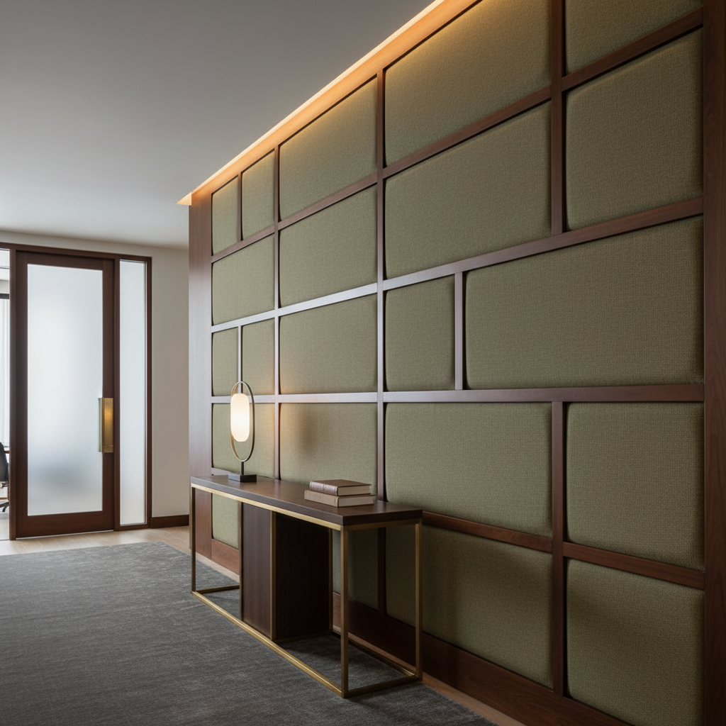 Vintage Harbor - Meadow Upholstered Wall Panel | Architectural Fabrics