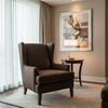 Waterfall Bay - Dk. Espresso Upholstered Chair | Architectural Fabrics