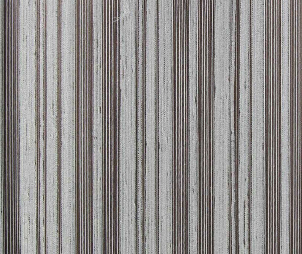 Bella Catania Chenille Fabric Stripe White On Copper Memo Sample | Phillipe Romano