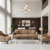 Tyrell Bay - Limestone Upholstered Sofa | Architectural Fabrics
