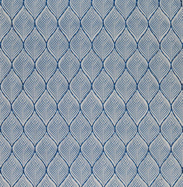 Nina Campbell Fabric - Azure Blue Wallcovering | Nina Campbell
