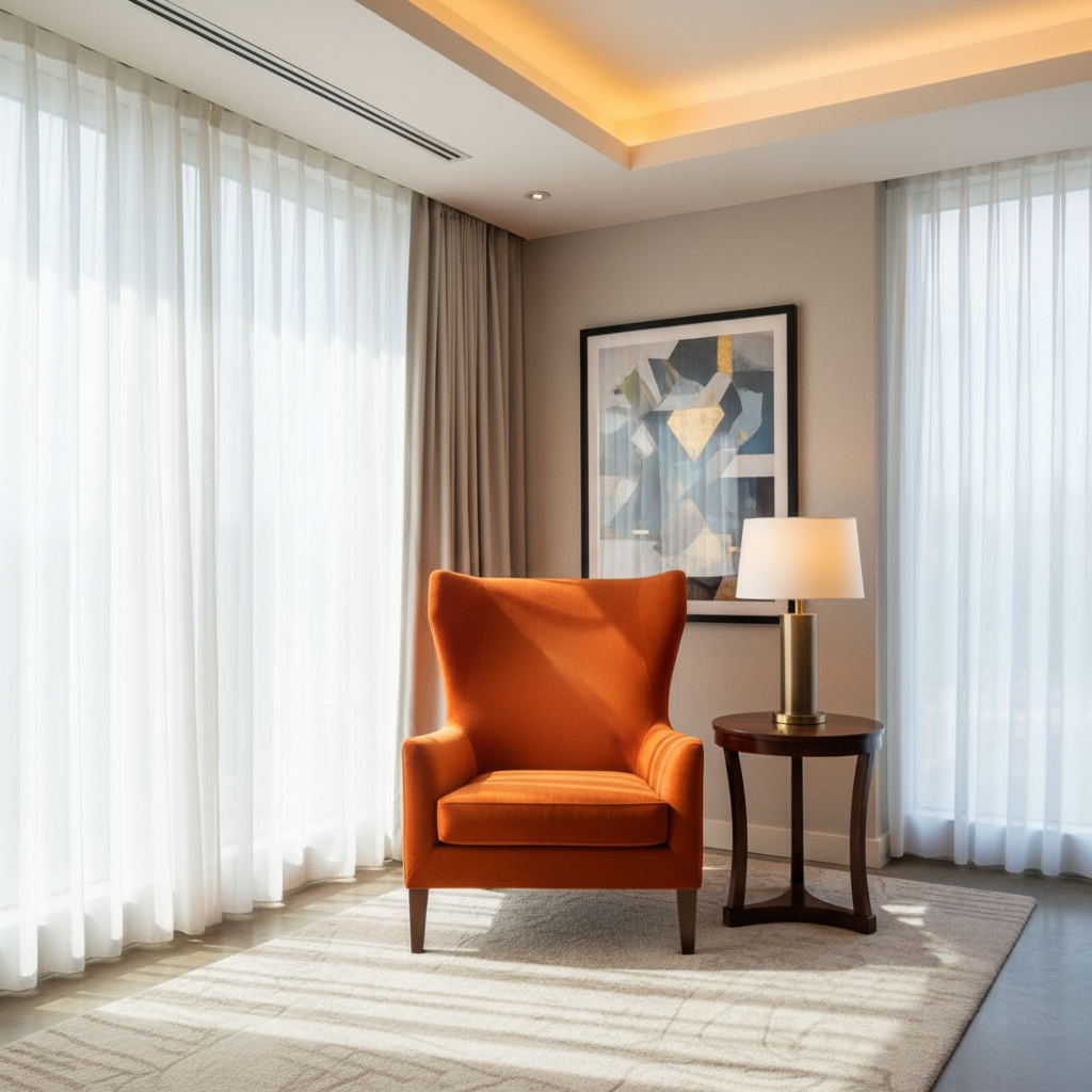 Bedford Bazaar Upholstered Chair | Architectural Fabrics