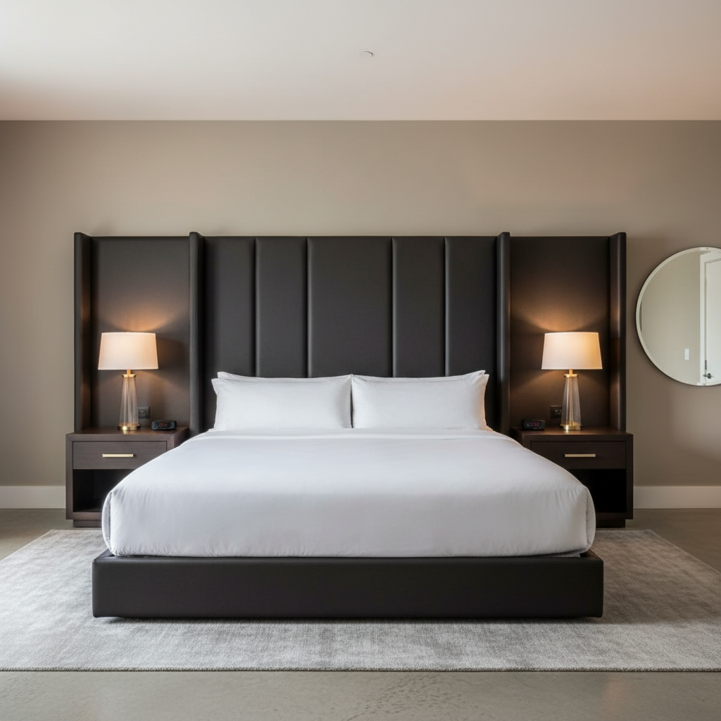 Arcadia - Arcadia Performance Vinyl Upholstered Headboard | Architectural Fabrics
