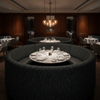 Stitchwork Bay - Midnight Upholstered Banquette | Architectural Fabrics