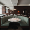 Soper Hole - Lagoon Upholstered Banquette | Architectural Fabrics