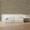 Nantucket Grasscloth Durum Wallcovering | Phillipe Romano room setting