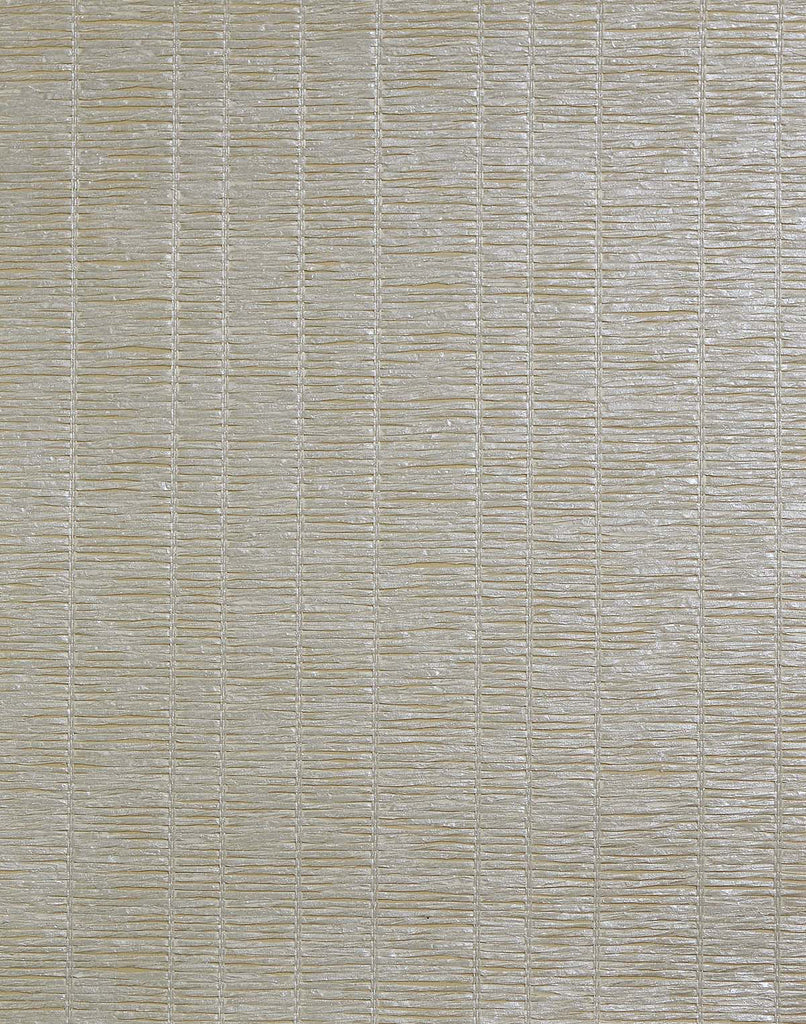 Montauk Paperweave Warm Silver Wallcovering | Phillipe Romano