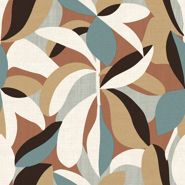 Fiori Mimetico Blue | Masi Wallcovering