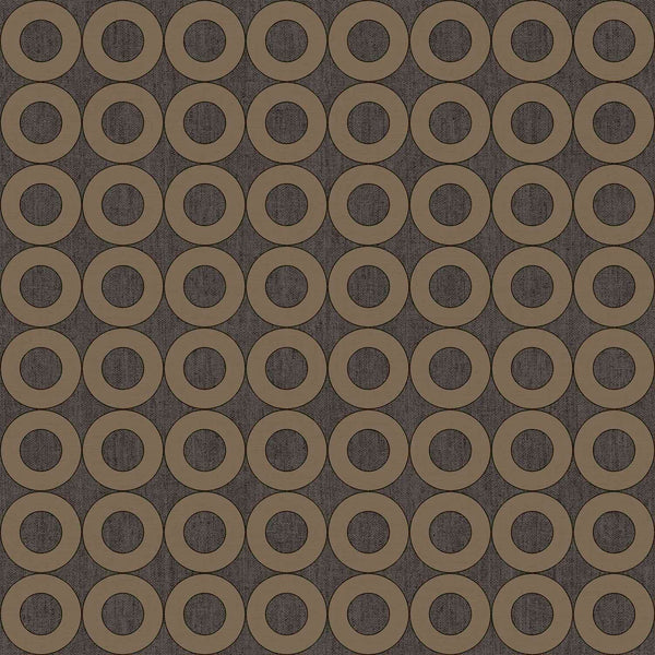 Tondo Black | Masi Wallcovering