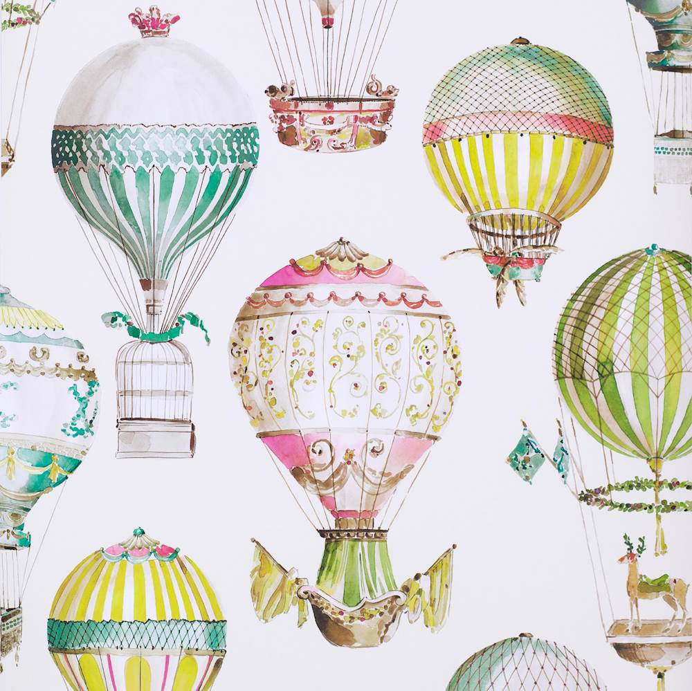 L'Envol Wallpaper Multicolore | Manuel Canovas