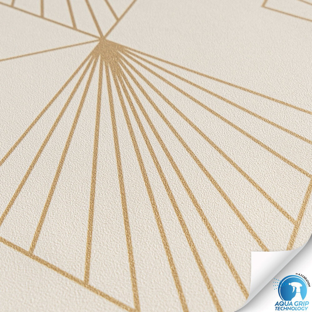 Designdrop Cream Wallcovering | AS Creation
