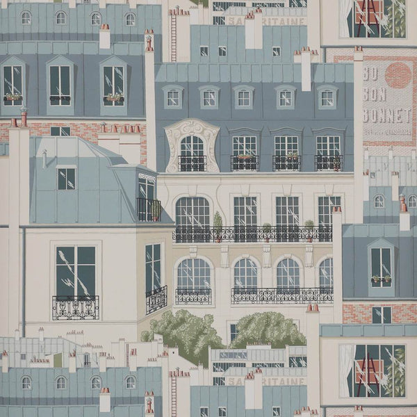 Les Toits de Paris Wallpaper  | Manuel Canovas