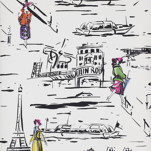 La Parisienne Wallpaper  | Manuel Canovas