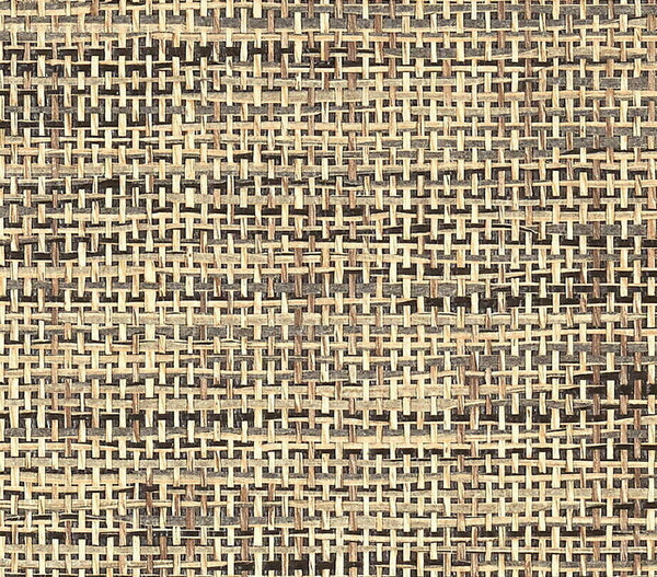 Papalo Paper Grasscloth Black Memo Sample | Phillipe Romano