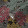 Floral Impression Black Wallcovering | AS Creation