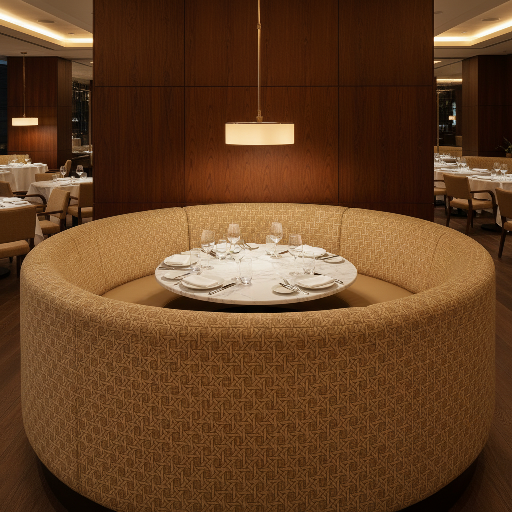 Basketry - Basketry Performance Vinyl Upholstered Banquette | Architectural Fabrics
