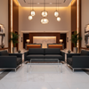 Soper Hole - Black Upholstered Sofa | Architectural Fabrics