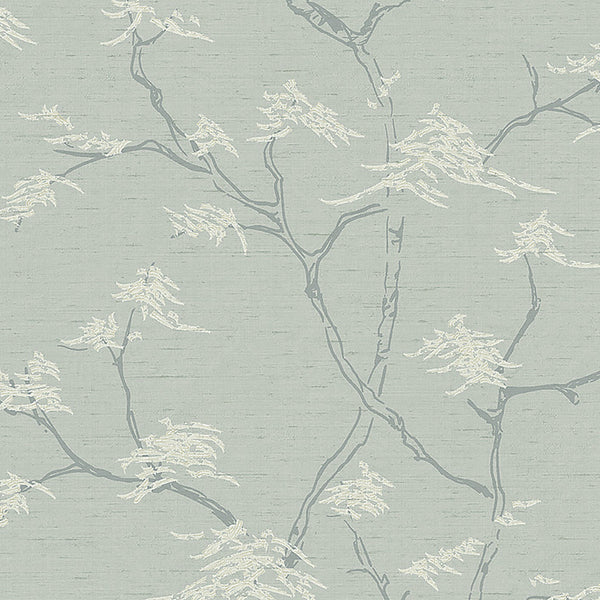 Temple Tree, Mineral Wallcoverings | Schumacher