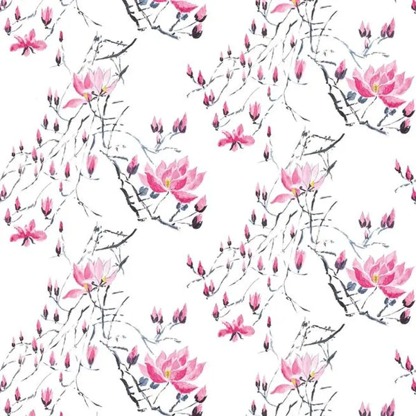 Madame Butterfly Branches Panel 1  Wallpaper | Designers Guild Europe