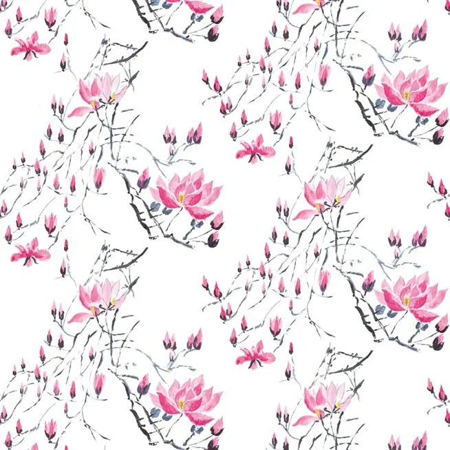 Madame Butterfly Branches Panel 1  Wallpaper | Designers Guild Europe