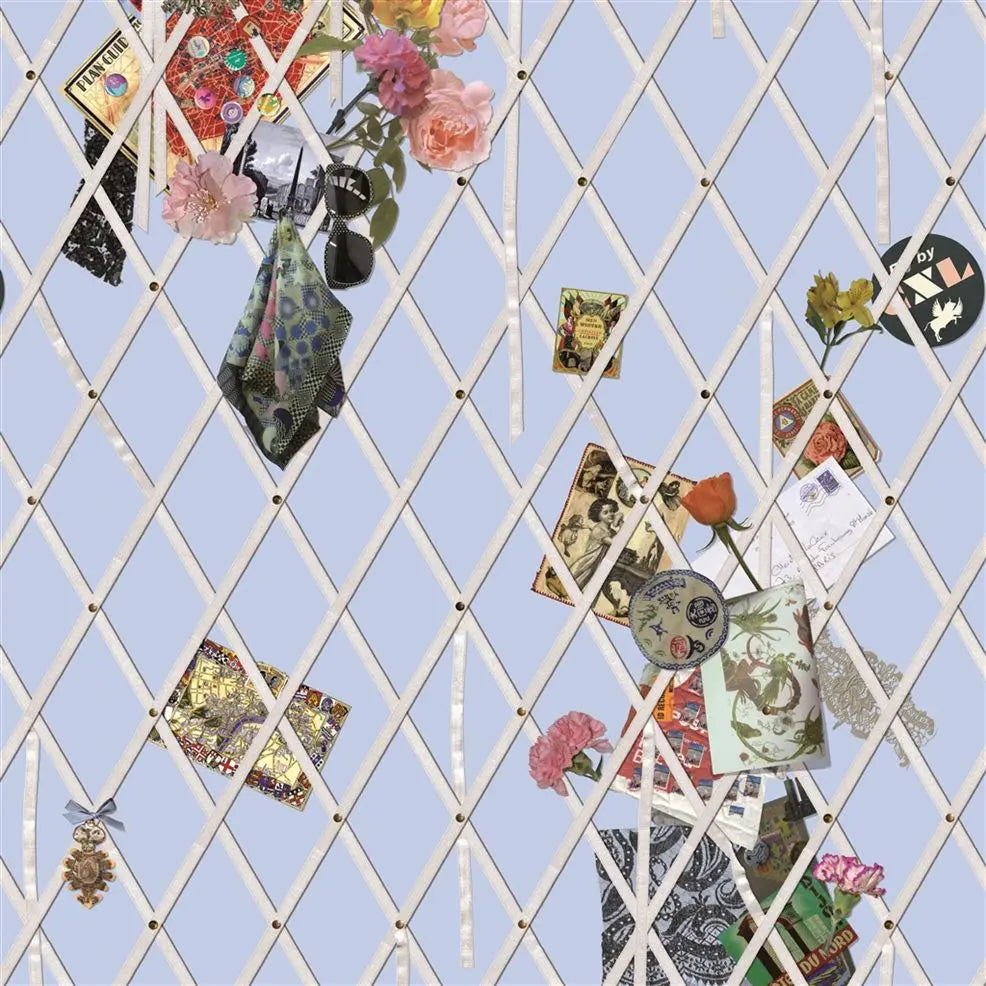 Souvenir Panel 01  Wallpaper | Christian Lacroix Europe