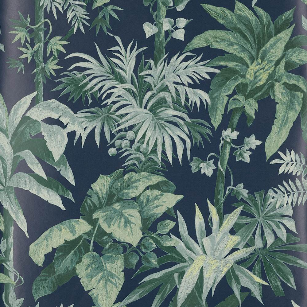 Malacca Wallpaper Black | Manuel Canovas