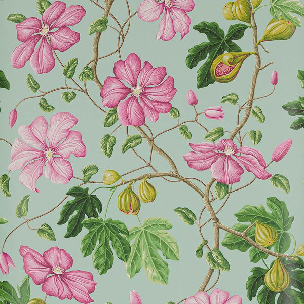 Castellane Wallpaper Green | Manuel Canovas