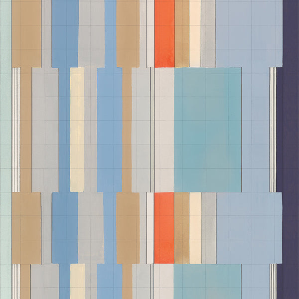 Gouache c, Light Gray Wallcoverings | Designtex