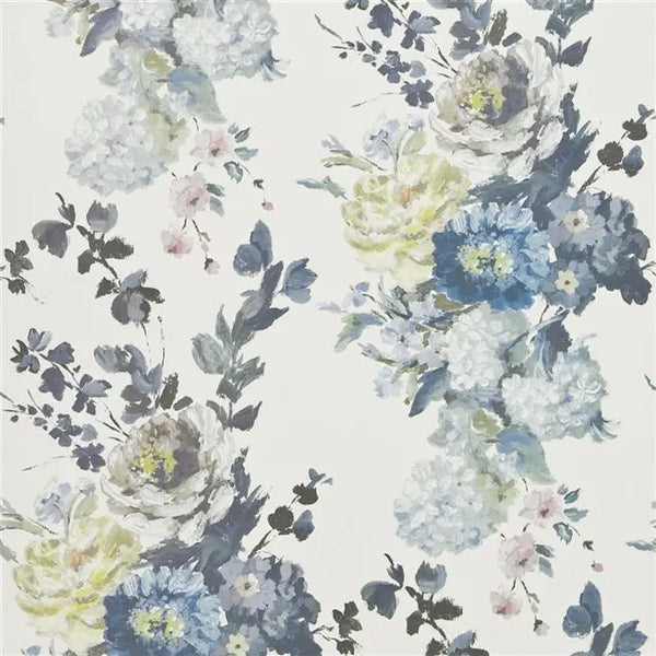 Seraphina Floral 01 Delft Wallpaper | Designers Guild Europe