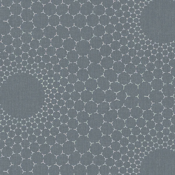 Raia, Steel Blue Wallcoverings | Designtex