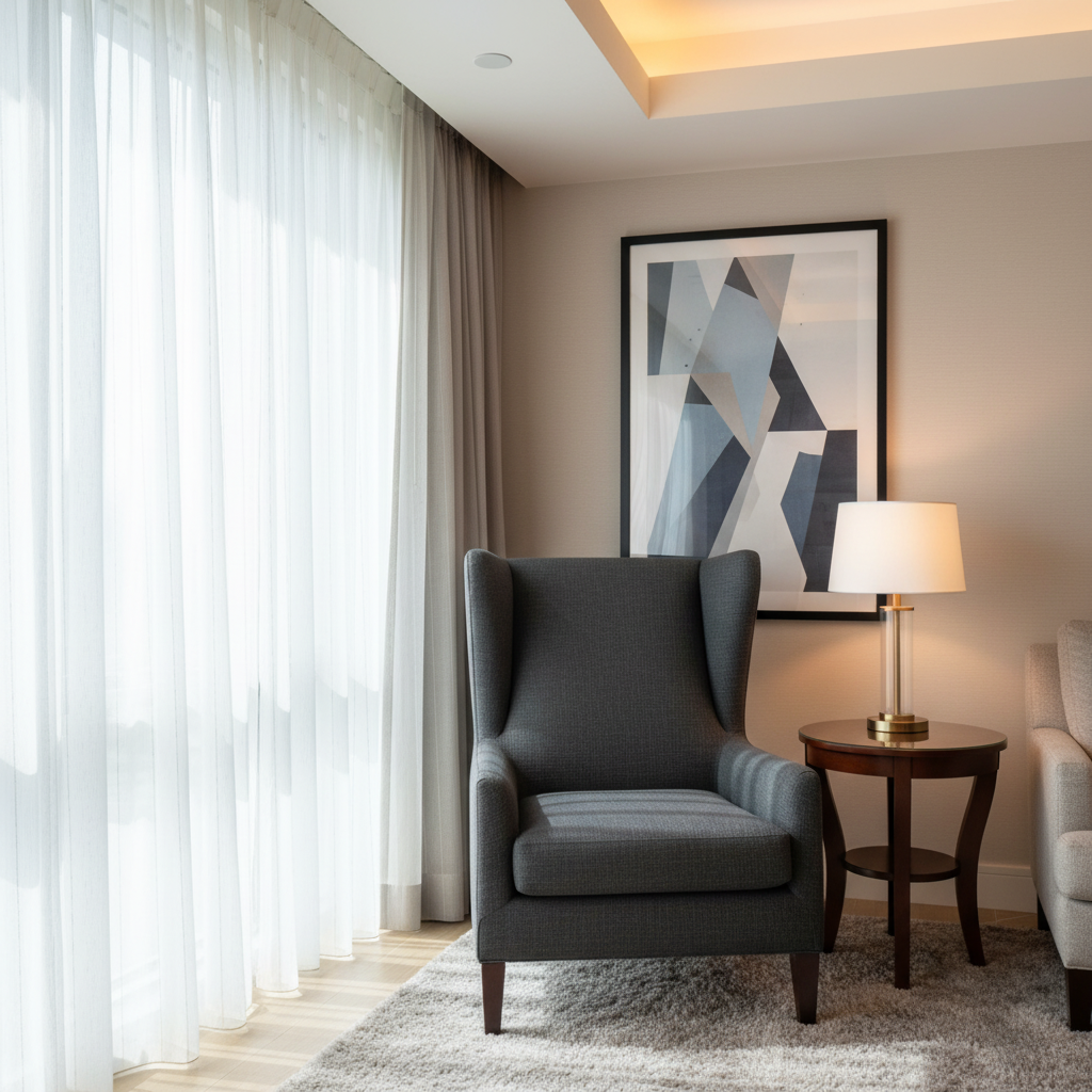 Turneffe - Night Upholstered Chair | Architectural Fabrics