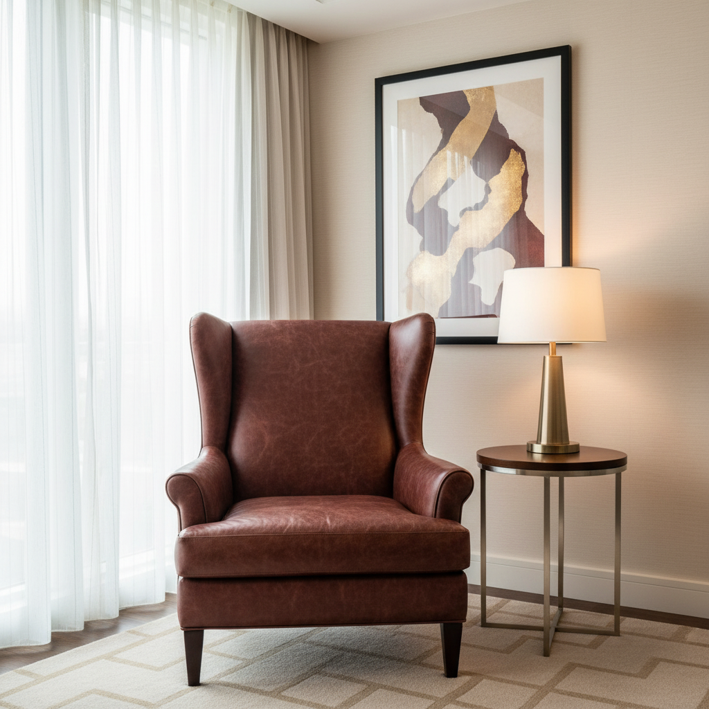 Kralendijk - Carmine Upholstered Chair | Architectural Fabrics