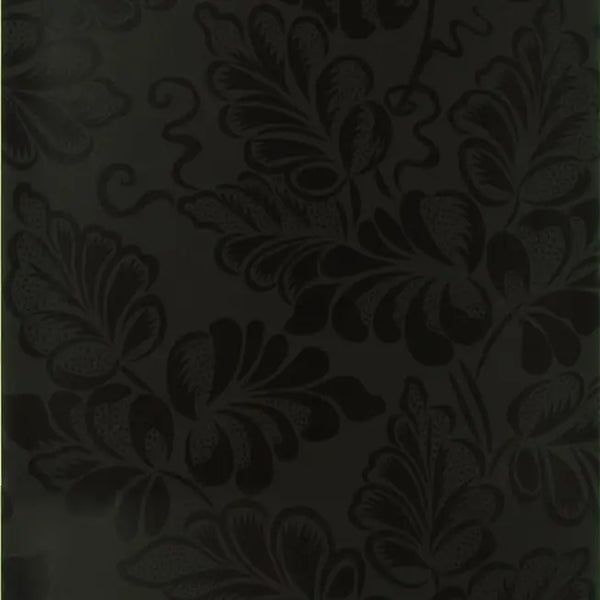 Irise Leaf 10 Black Wallpaper | Designers Guild Europe
