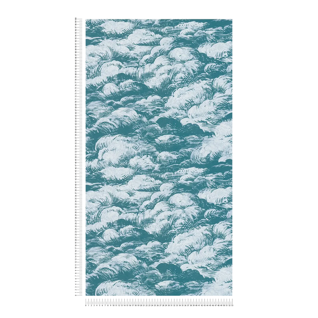 Jungle Chic Teal Wallcovering | AS Creation