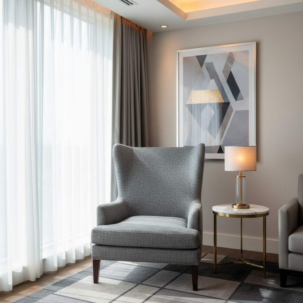 Marigot - Metal Upholstered Chair | Architectural Fabrics