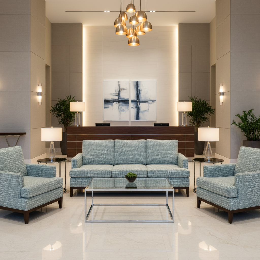 Azores - Azores Tekloom Performance Upholstered Sofa | Architectural Fabrics
