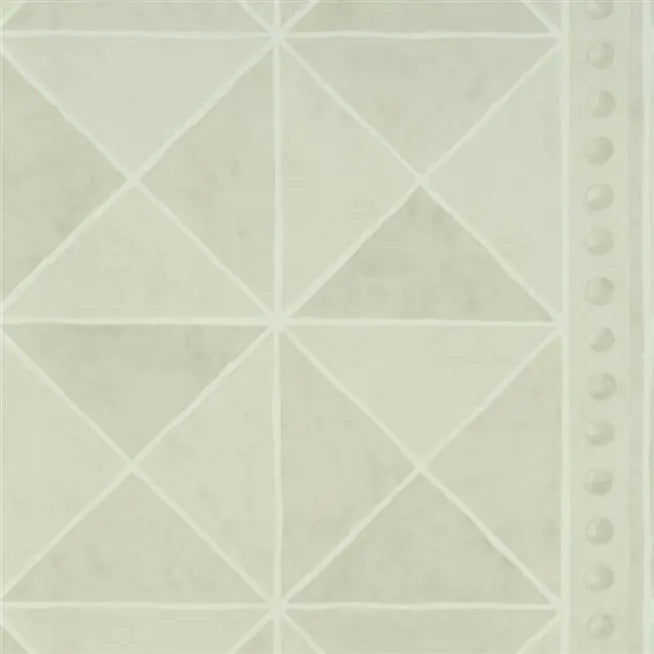 Dujardin Geometric Fresco 03 Ecru Wallpaper | Designers Guild Europe