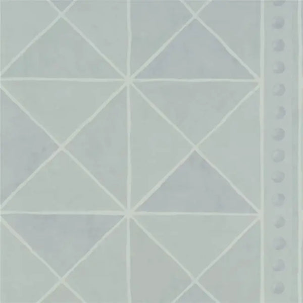 Dujardin Geometric Fresco 04 Heather Wallpaper | Designers Guild Europe