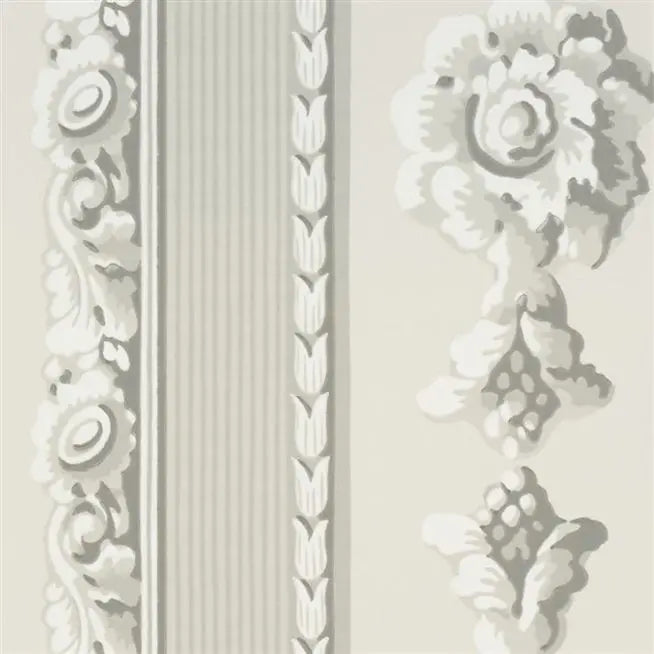 Palazzetto formal stripe 02 Platinum | Designers Guild Europe