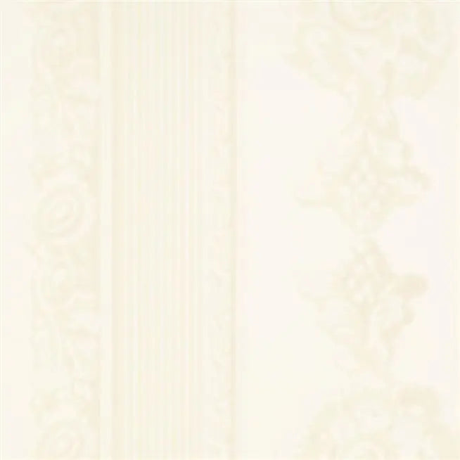Palazzetto formal stripe  07 Chalk Wallpaper | Designers Guild Europe