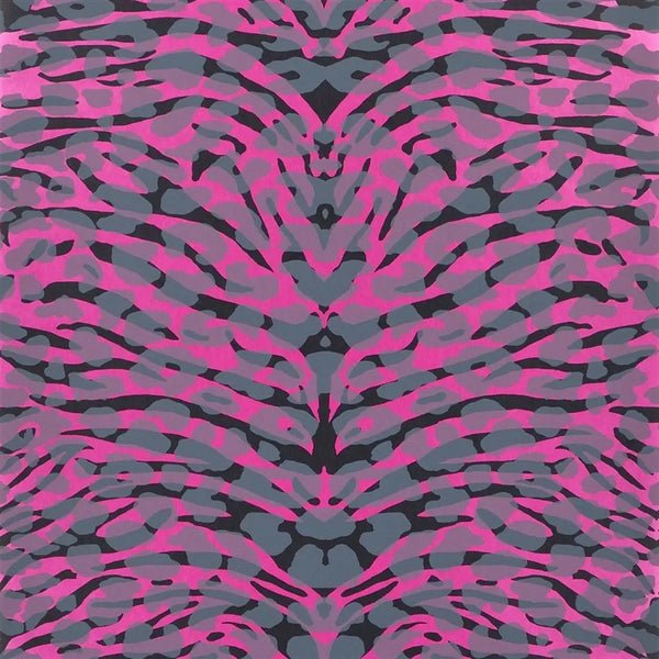 Pantigre Panther Tiger 01 Hot Pink Wallpaper | Christian Lacroix Europe