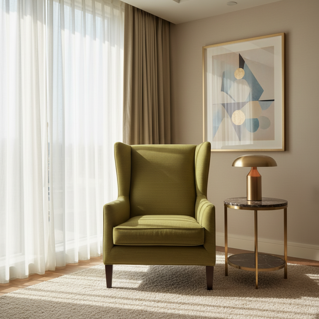 Storm Bay - Spring Upholstered Chair | Architectural Fabrics