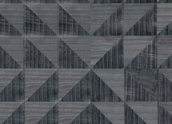 Vero Beach-Charcoal Wallcovering | Phillipe Romano